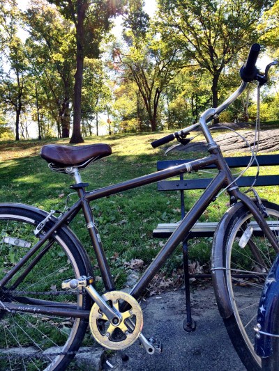 Bike date at Central Park